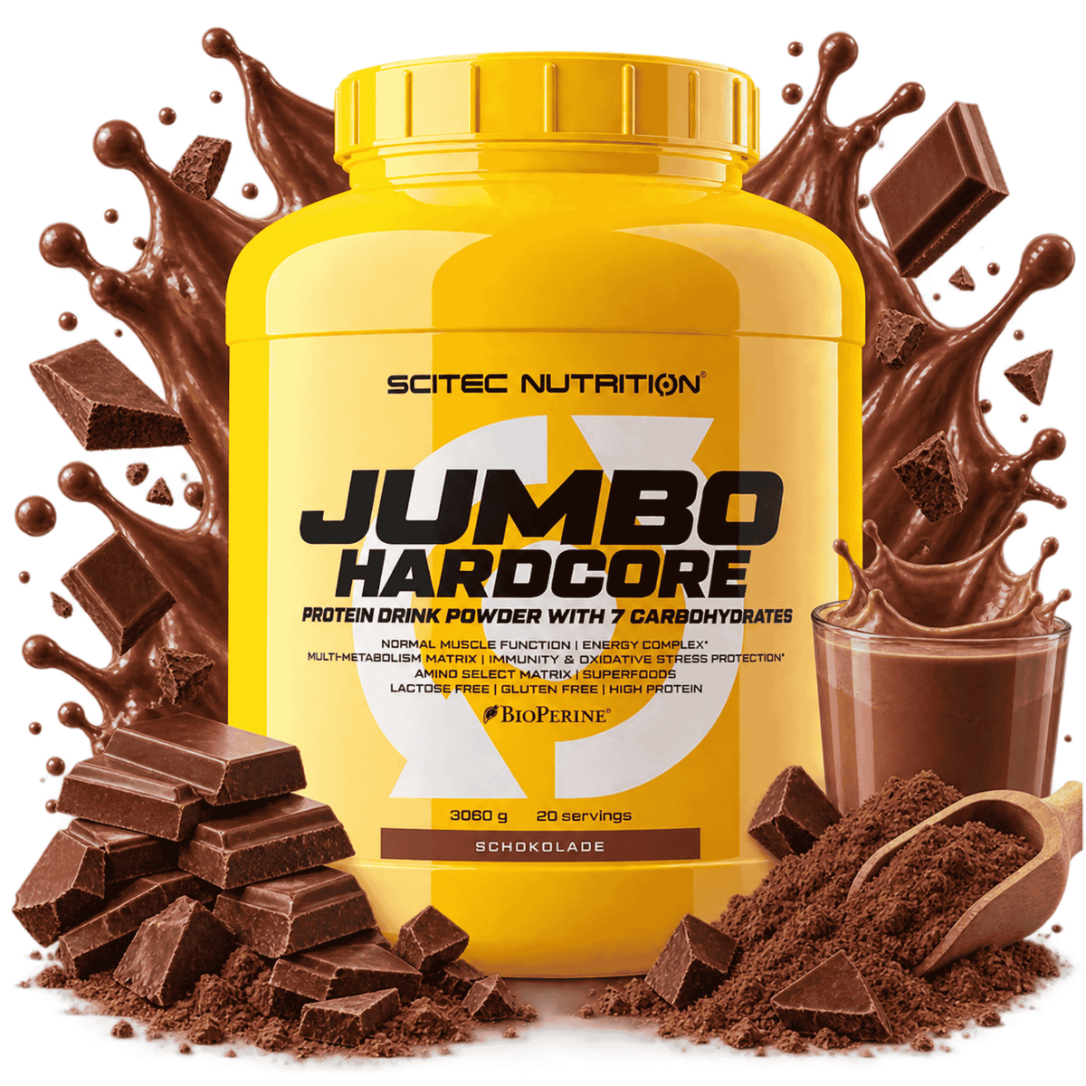 Scitec Jumbo Hardcore 3060g
