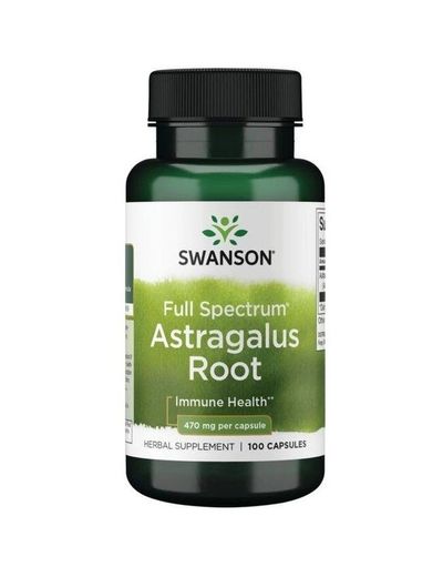 Swanson Astragalus Root 470mg - 100 Kapseln