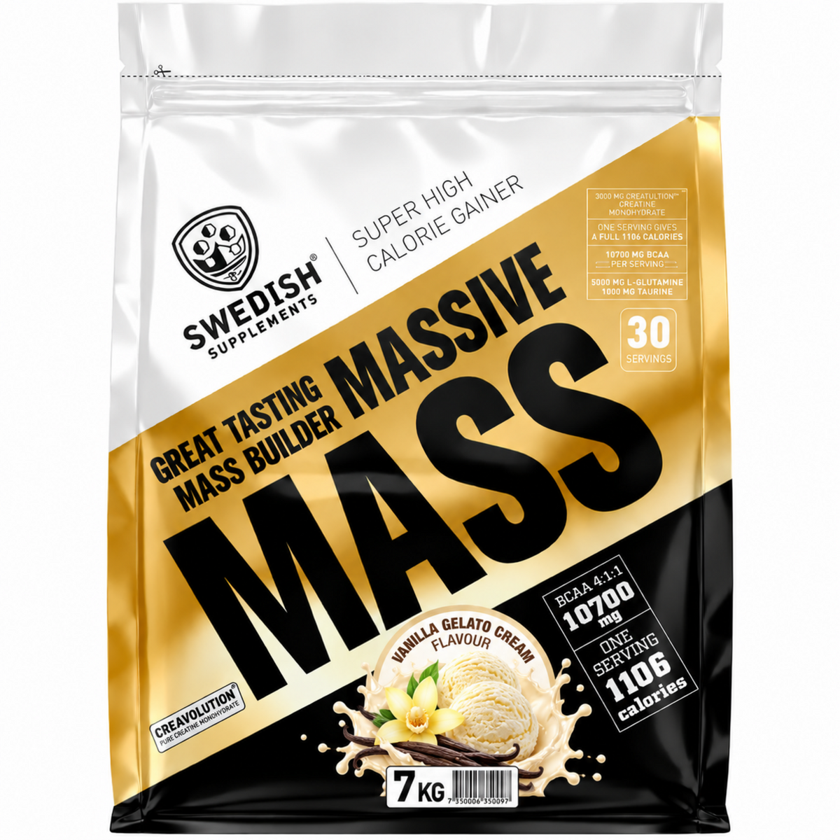 Swedish Supplements Massive Mass 7kg