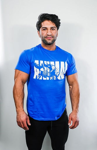 Universal Animal Fury T-Shirt Blue - SHOPOUTLET24. Der Protein und Supplement Dealer