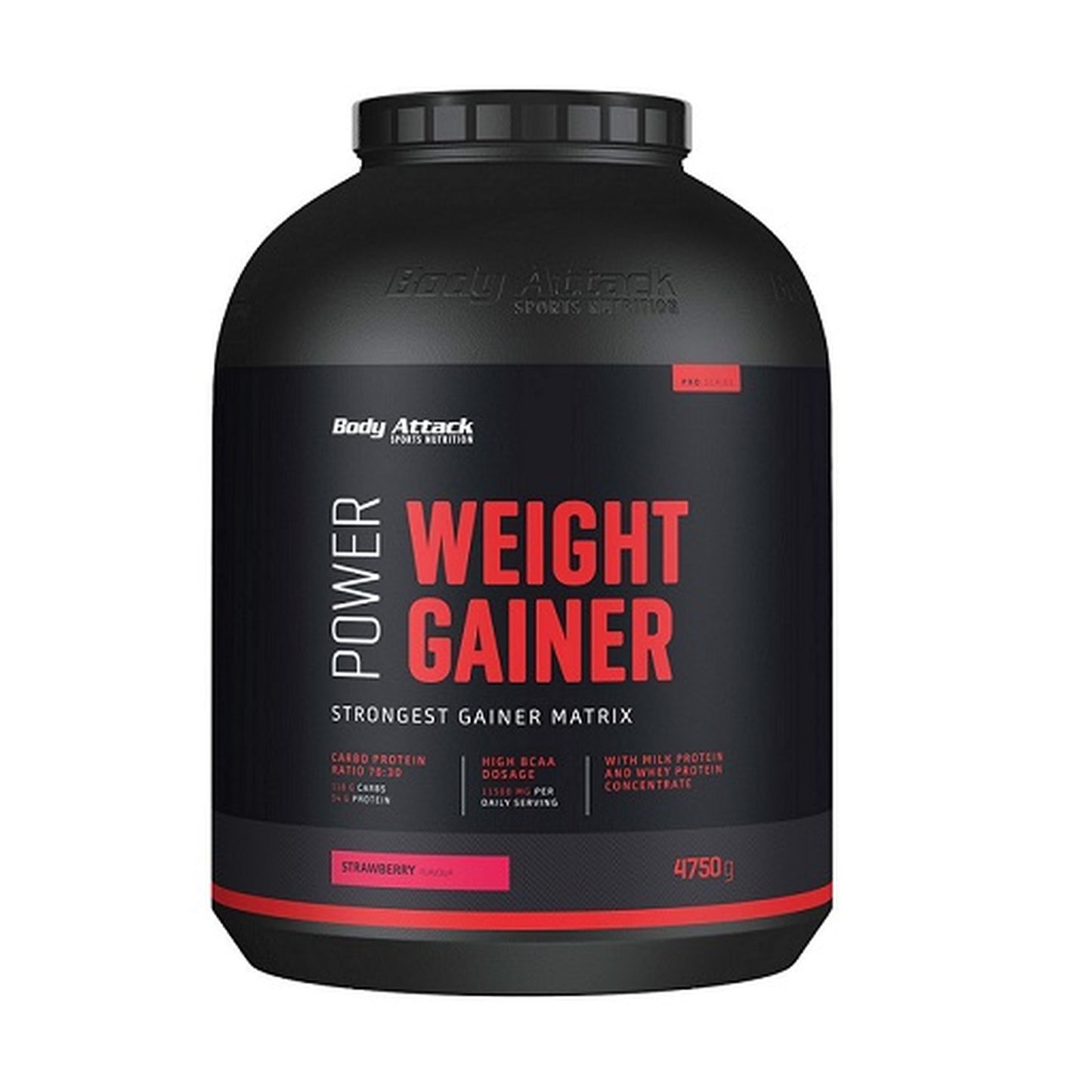 Body Attack Power Weight Gainer 4,75kg - SHOPOUTLET24. Der Protein und Supplement Dealer