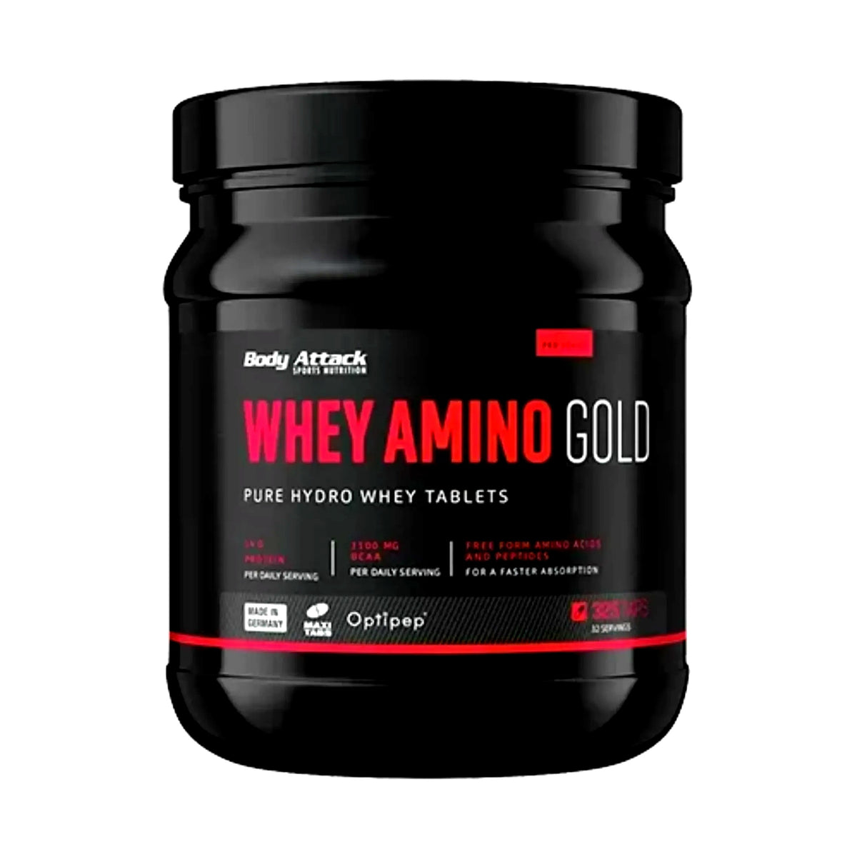 Body Attack Whey Amino Gold 325 Tabletten - SHOPOUTLET24. Der Protein und Supplement Dealer