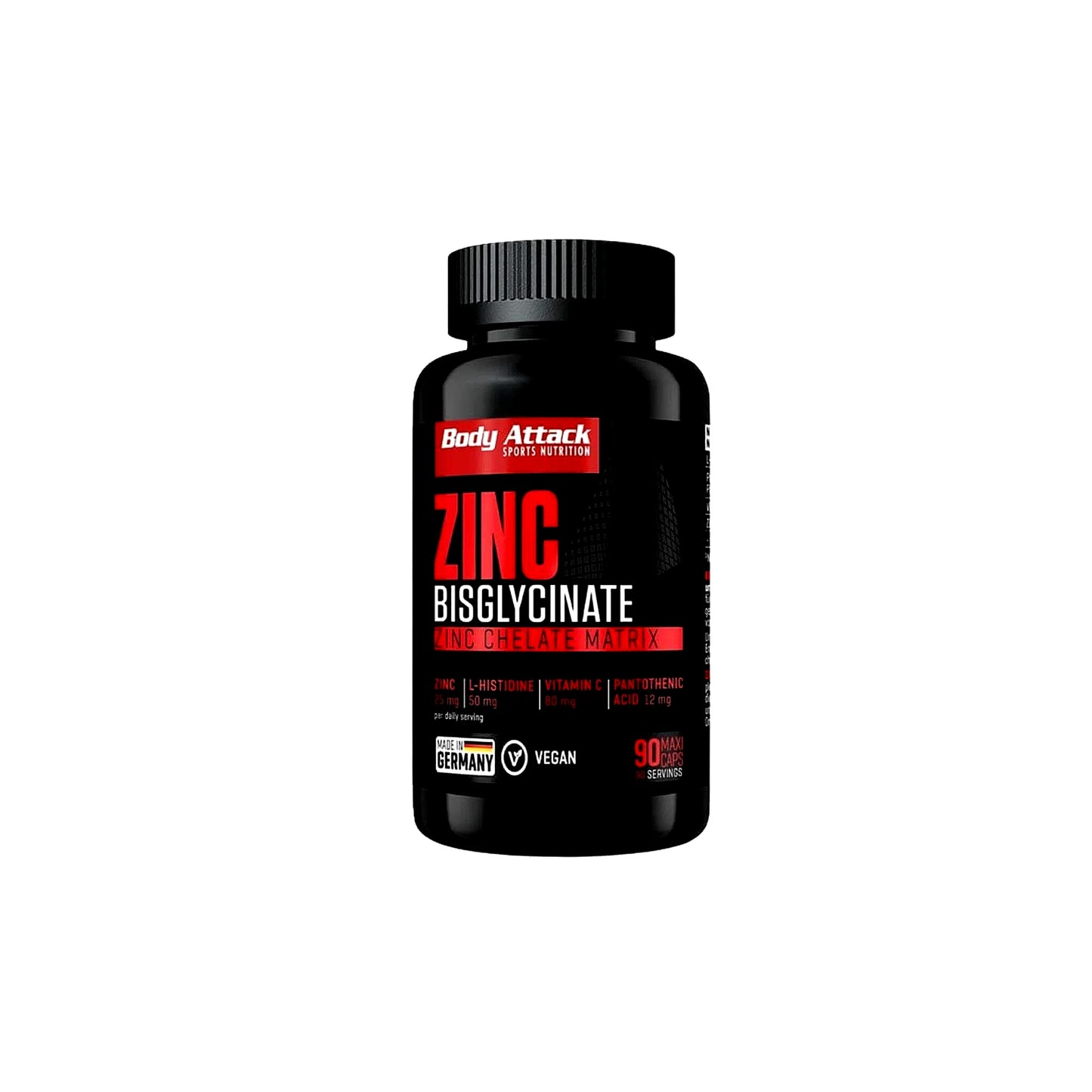 Body Attack Zink Bisglycinate 90 Kapseln - SHOPOUTLET24. Der Protein und Supplement Dealer