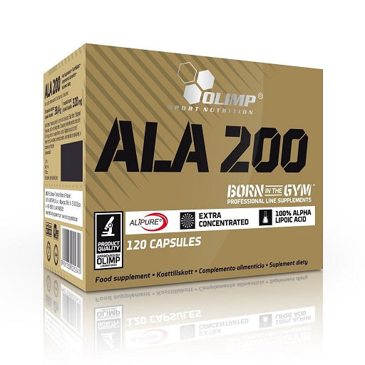 Olimp ALA 200 - 120 caps Blister - SHOPOUTLET24. Der Protein und Supplement Dealer