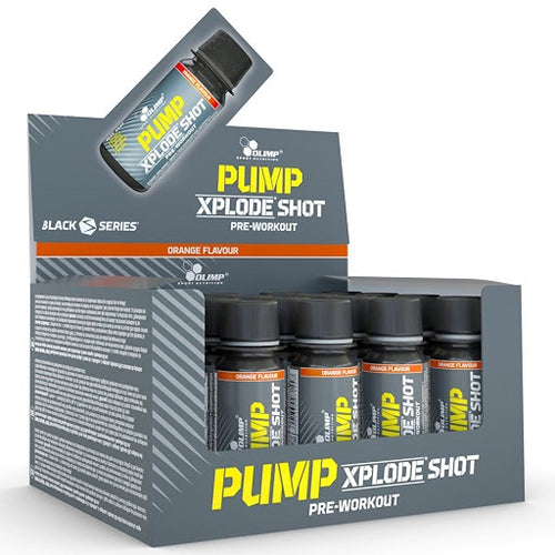 Olimp Pump Xplode Shots (60ml) - 20 Ampullen INAKTIV - SHOPOUTLET24. Der Protein und Supplement Dealer