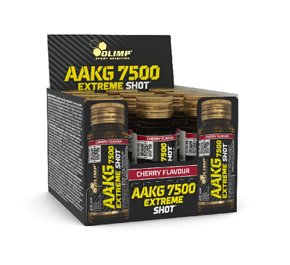 Olimp AAKG 7500 Extreme Shot 9x25ml - SHOPOUTLET24. Der Protein und Supplement Dealer
