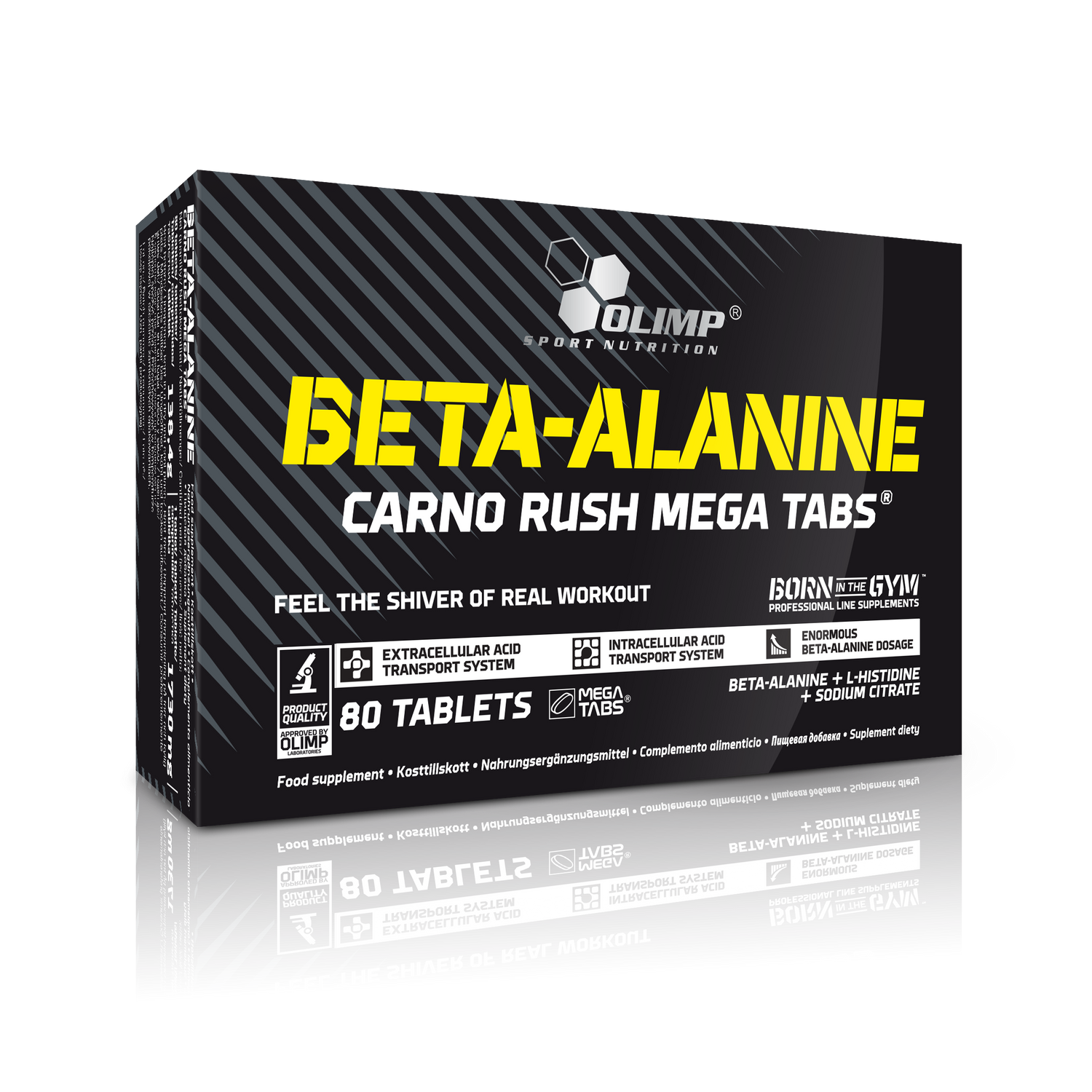 Olimp Beta-Alanin Carno Rush - 80 Tabletten - SHOPOUTLET24. Der Protein und Supplement Dealer