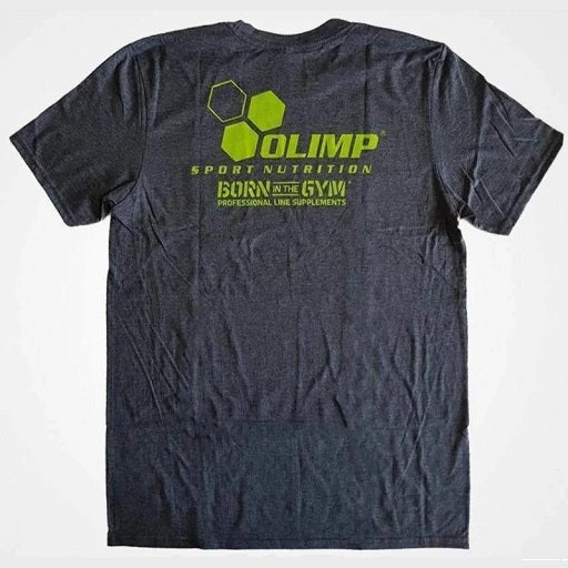 Olimp T-Shirt "Born In The Gym" gray