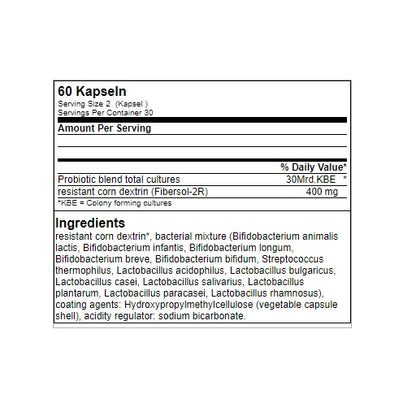 GN Probiotic Defense 60 Kapsel (NEW WITH FIBERSOL-2) - SHOPOUTLET24. Der Protein und Supplement Dealer