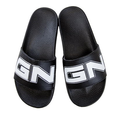 GN Badeslipper / Badelatschen Black - SHOPOUTLET24. Der Protein und Supplement Dealer