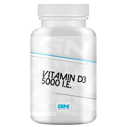 GN Vitamin D3 5000IE - 60 Kapsel - SHOPOUTLET24. Der Protein und Supplement Dealer
