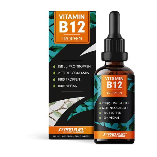 ProFuel Vitamin B12 - 50ml 1800 Tropfen - SHOPOUTLET24. Der Protein und Supplement Dealer