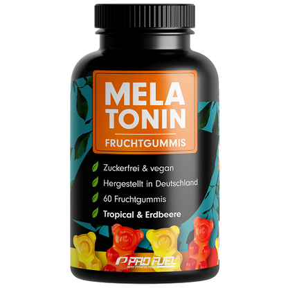 ProFuel Melatonin GUMMIBÄRCHEN 60 Fruchtgummis - SHOPOUTLET24. Der Protein und Supplement Dealer