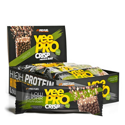 ProFuel veePRO CRISP Protein Riegel 12er Pack - SHOPOUTLET24. Der Protein und Supplement Dealer