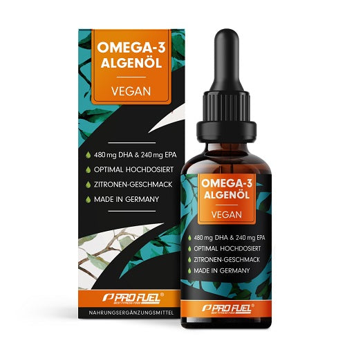 ProFuel Omega 3 Algenöl Tropfen 50 ml - SHOPOUTLET24. Der Protein und Supplement Dealer