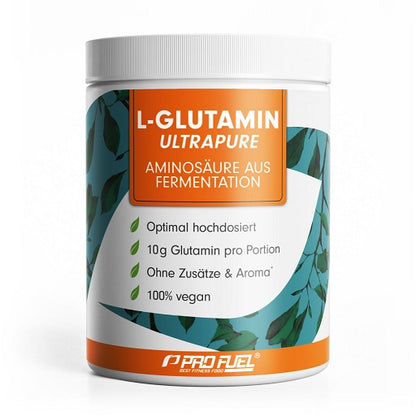 ProFuel Glutamin Ultrapure 500g Beutel - SHOPOUTLET24. Der Protein und Supplement Dealer