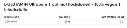 ProFuel Glutamin Ultrapure 500g Beutel - SHOPOUTLET24. Der Protein und Supplement Dealer