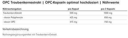 ProFuel OPC Traubenkernextrakt 240 Kapseln - SHOPOUTLET24. Der Protein und Supplement Dealer