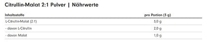 ProFuel L-Citrullin Malat 500g Beutel - SHOPOUTLET24. Der Protein und Supplement Dealer