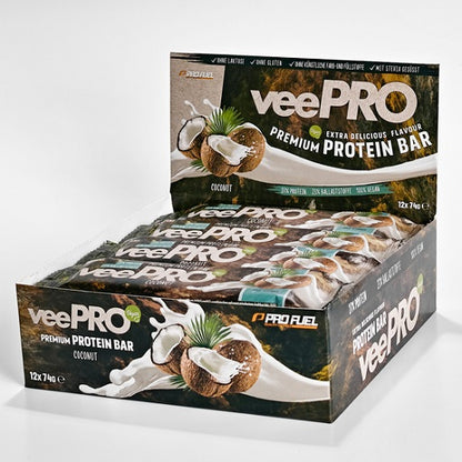 ProFuel veePRO Protein Riegel 12er Pack - SHOPOUTLET24. Der Protein und Supplement Dealer