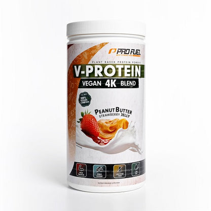 ProFuel V-PROTEIN vegan 4K blend 750g - SHOPOUTLET24. Der Protein und Supplement Dealer