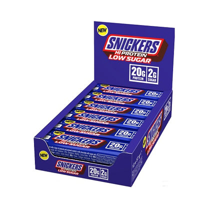 Snickers LOW SUGAR High Protein Bar (12x57g) - SHOPOUTLET24. Der Protein und Supplement Dealer