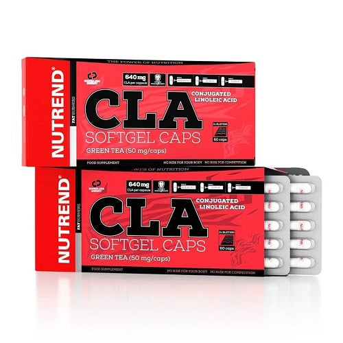 Nutrend CLA Softgel Kapseln - 60 Kapseln - SHOPOUTLET24. Der Protein und Supplement Dealer