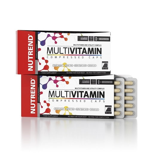 Nutrend Multivitamin Compressed 60 Kapseln - SHOPOUTLET24. Der Protein und Supplement Dealer