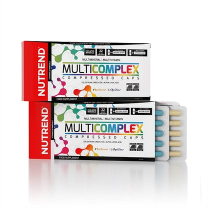 Nutrend Multicomplex Compressed 60 Kaps. - SHOPOUTLET24. Der Protein und Supplement Dealer