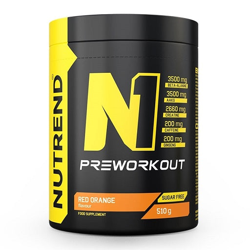 Nutrend N1 Preworkout NEU 10 x 17g PROBEN