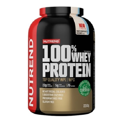 Nutrend 100% Whey Protein 2250g - SHOPOUTLET24. Der Protein und Supplement Dealer