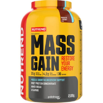 Nutrend Mass Gain 2100g - SHOPOUTLET24. Der Protein und Supplement Dealer