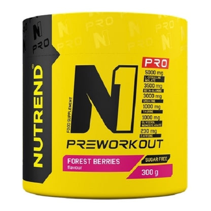 Nutrend N1 Pro Preworkout 300g - SHOPOUTLET24. Der Protein und Supplement Dealer