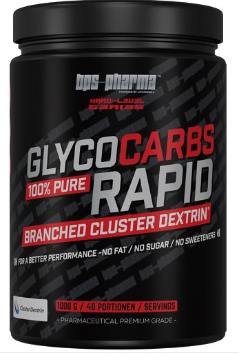 BPS-Pharma - Glyco Carbs Rapid 100% Cluster Dextrin 1000g - SHOPOUTLET24. Der Protein und Supplement Dealer