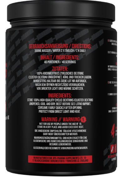 BPS-Pharma - Glyco Carbs Rapid 100% Cluster Dextrin 1000g - SHOPOUTLET24. Der Protein und Supplement Dealer