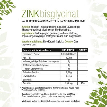 Sinob Zink Chelapro 60 Kapseln - SHOPOUTLET24. Der Protein und Supplement Dealer