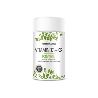 Sinob Vitamin D3  K2 60 Kapseln - SHOPOUTLET24. Der Protein und Supplement Dealer
