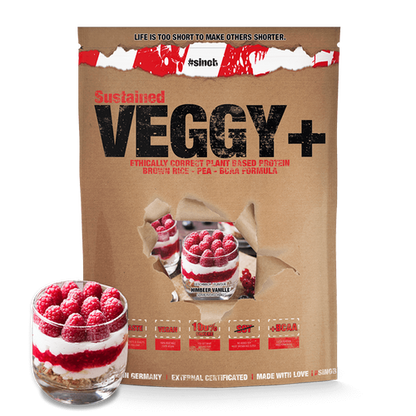 Sinob VEGGY  VEGAN PROTEIN 900G - SHOPOUTLET24. Der Protein und Supplement Dealer