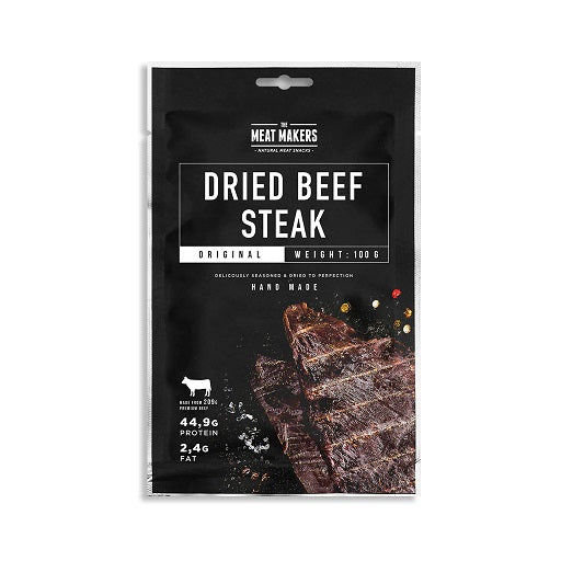 The Meat Makers Beef Jerky Steak 1x100g