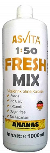 ASVita Fresh Mix Mineralgetränk 1/80 - 1L - SHOPOUTLET24. Der Protein und Supplement Dealer