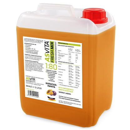 ASVita Fresh Mix Mineralgetränk 1:80 - 5L - SHOPOUTLET24. Der Protein und Supplement Dealer