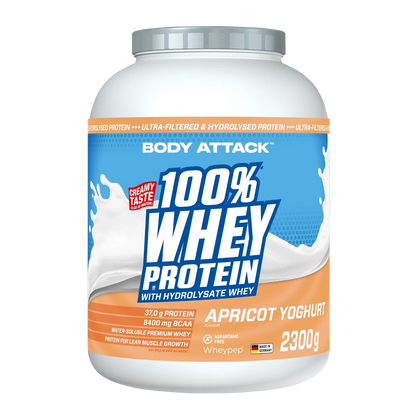 Body Attack 100% Whey Protein 2300g - SHOPOUTLET24. Der Protein und Supplement Dealer