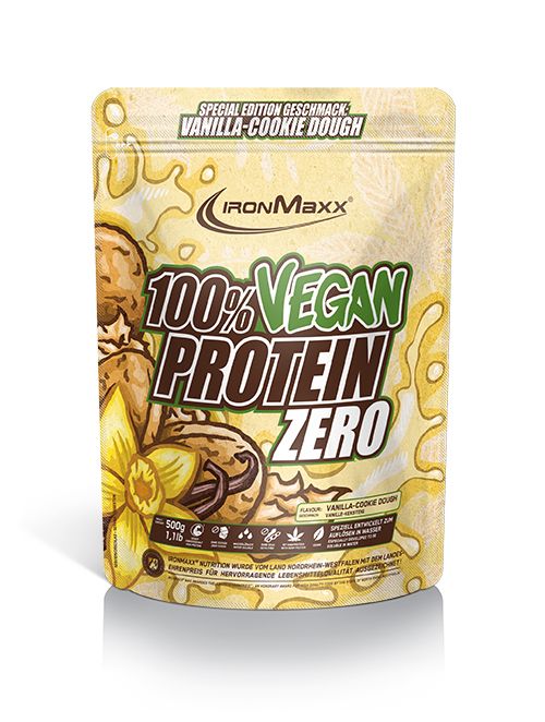 IronMaxx 100% Vegan Protein Zero 500g