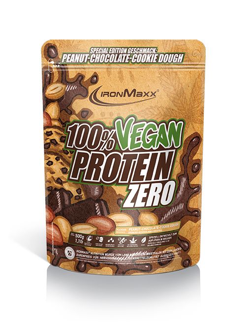 IronMaxx 100% Vegan Protein Zero 500g