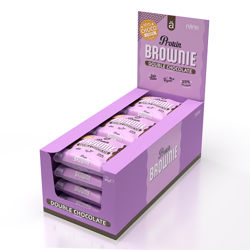 Nanosupps Protein Brownie 12x60g