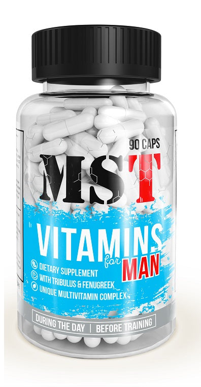 MST - Vitamins for MAN 90 caps - SHOPOUTLET24. Der Protein und Supplement Dealer