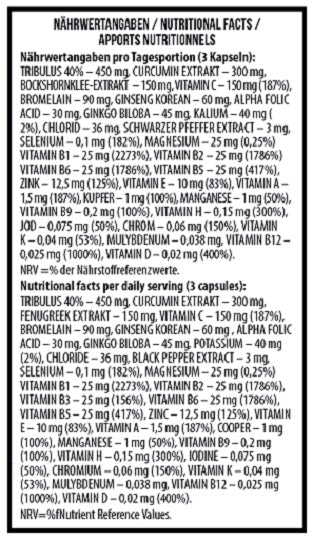 MST - Vitamins for MAN 90 caps - SHOPOUTLET24. Der Protein und Supplement Dealer