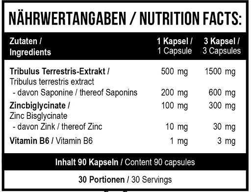 MST - Tribulus 1000 (90 tablets)