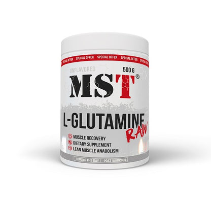 MST - Glutamine 500g - SHOPOUTLET24. Der Protein und Supplement Dealer
