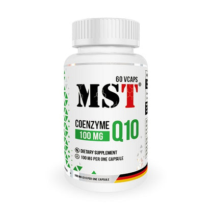 MST - Coenzyme Q10 - 100mg 60 Kapseln - SHOPOUTLET24. Der Protein und Supplement Dealer